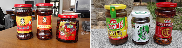 全自動(dòng)醬料灌裝生產(chǎn)線，大顆粒醬料灌裝生產(chǎn)線